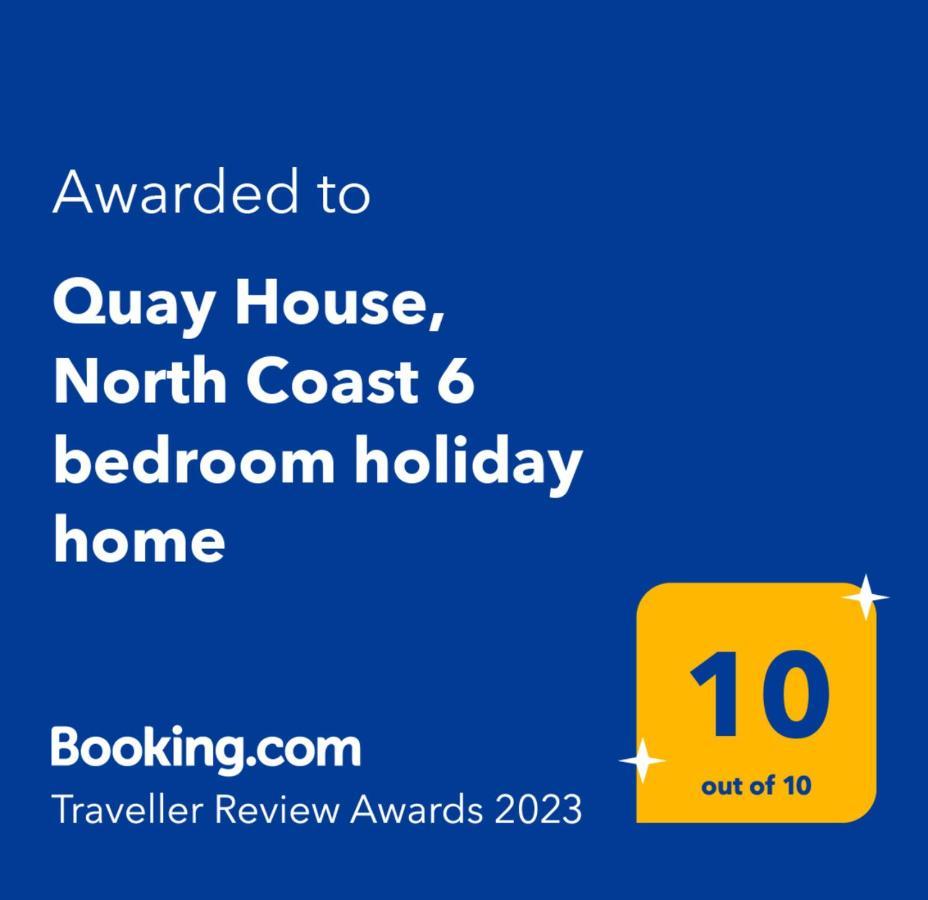 Quay House, North Coast 6 Bedroom Holiday Home Ballycastle Exterior foto